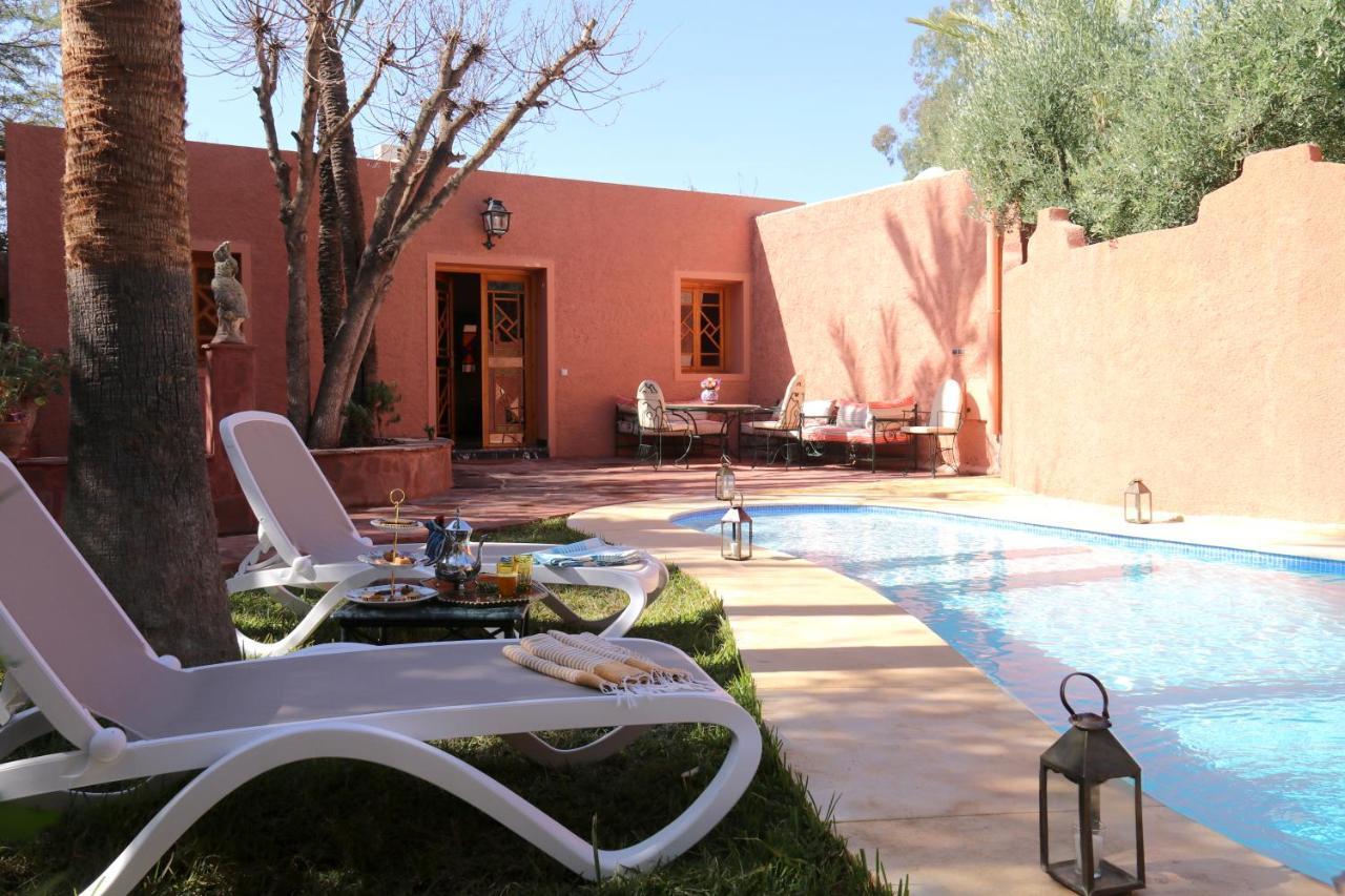 Dar Ayniwen Garden Hotel & Bird Zoo Marrakesh Exterior photo